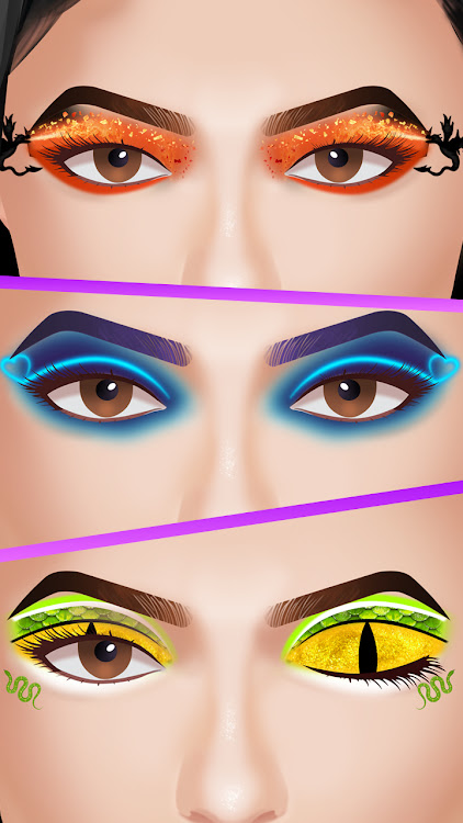 #3. Eye Makeup Art Salon (Android) By: Gampaa