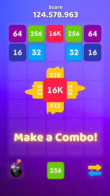 #2. Merge Block 2048: Math Puzzle (Android) By: Hooligan Games