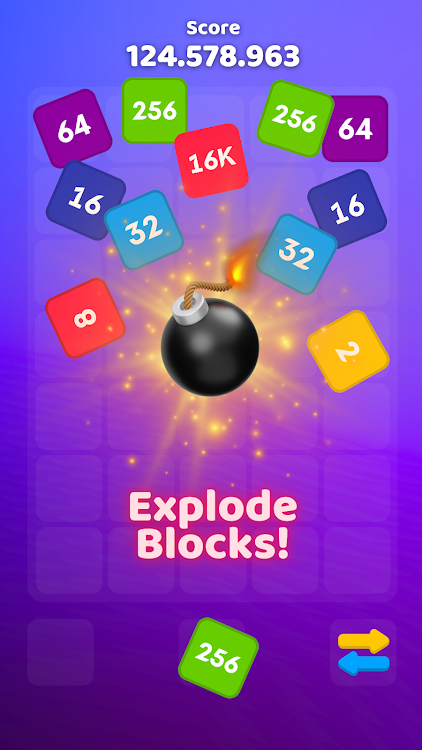 #4. Merge Block 2048: Math Puzzle (Android) By: Hooligan Games