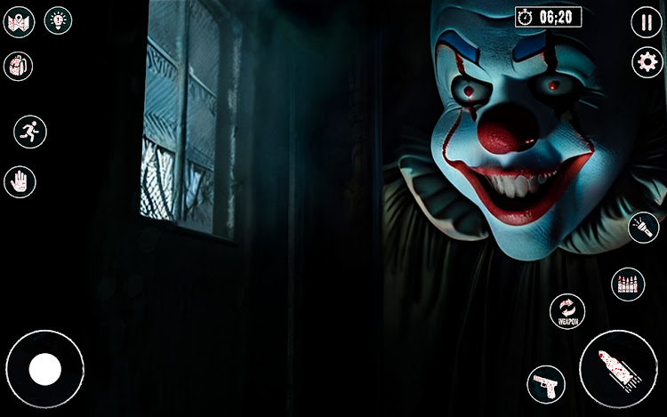 #3. Horror Sniper - Clown Ghost (Android) By: Blockot Games