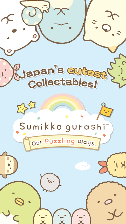 #2. Sumikko gurashi-Puzzling Ways (Android) By: Imagineer Co.,Ltd.