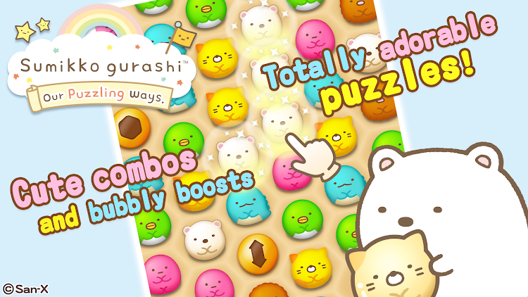 #9. Sumikko gurashi-Puzzling Ways (Android) By: Imagineer Co.,Ltd.