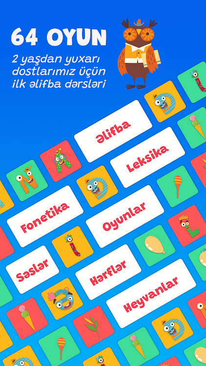 #5. Ana Dili: Əlifbanı Öyrənirəm (Android) By: Cemil Islamov