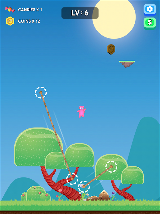 #5. Gummy Rescue (Android) By: Dark Pyre Interactive