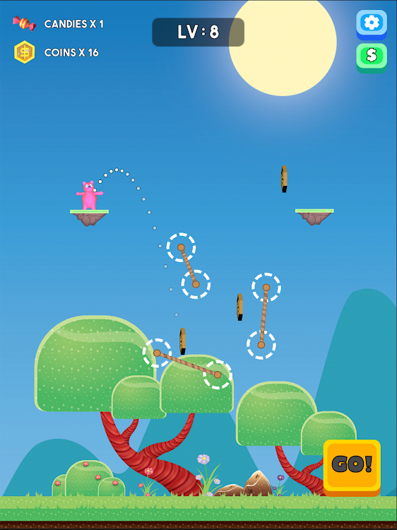 #6. Gummy Rescue (Android) By: Dark Pyre Interactive