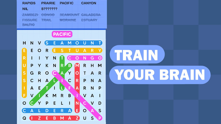 #6. Word Search Puzzle Challenge (Android) By: SUPERCOSI