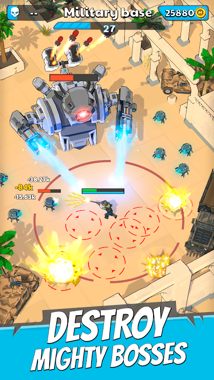 #3. Last Hero: Shooter vs. Horde (Android) By: ITPINI OU