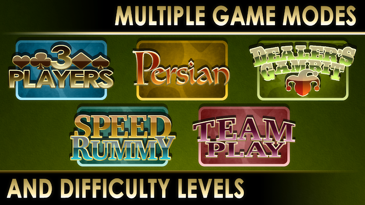 #4. Rummy 500 (Android) By: North Sky Games