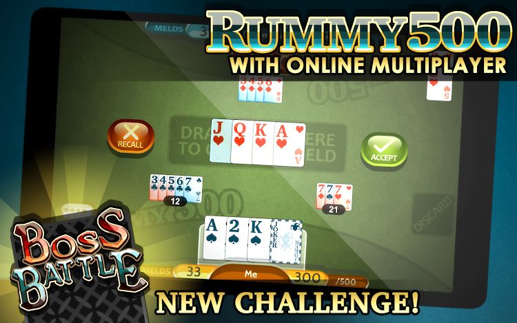 #7. Rummy 500 (Android) By: North Sky Games