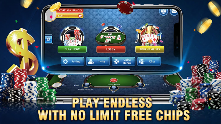 #2. Dcard Hold'em Poker - Online C (Android) By: LEARNIN GIFT K.K.