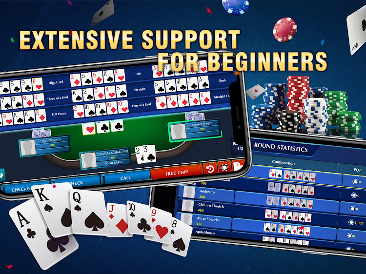 #7. Dcard Hold'em Poker - Online C (Android) By: LEARNIN GIFT K.K.