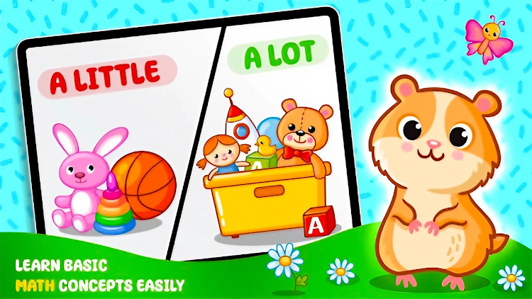 #4. Games For Kids Toddlers 3-5 (Android) By: Hippo Kids Games