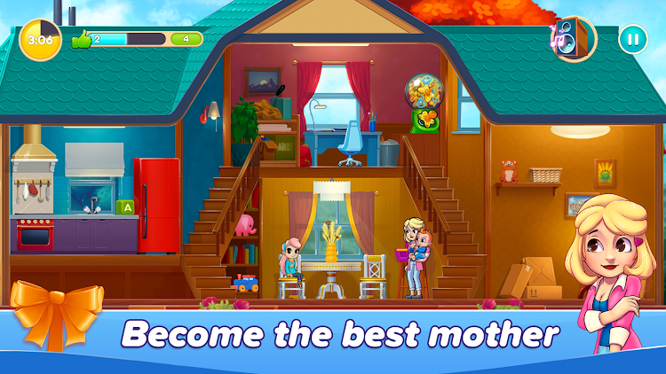 #5. Family Diary: Mother Simulator (Android) By: Cheely Apps