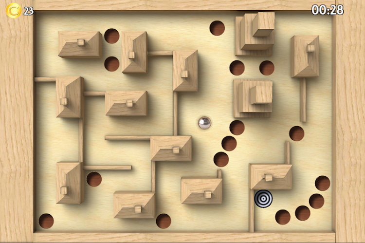 #3. Classic Labyrinth 3d Maze (Android) By: Cabbiegames