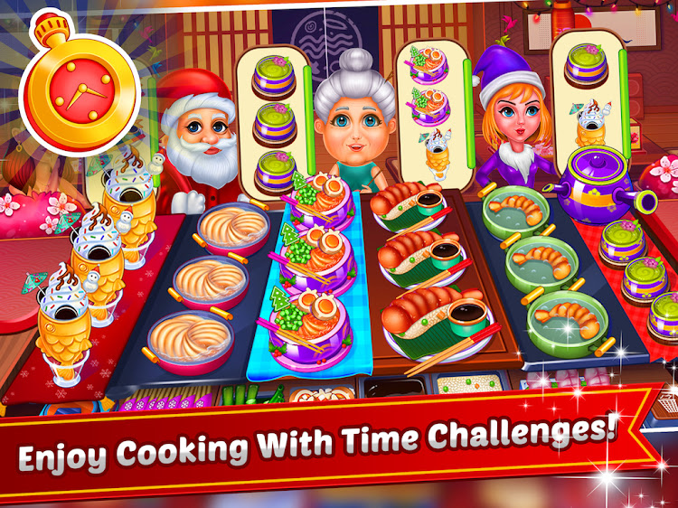 #2. Christmas Diary - Cooking Game (Android) By: Sweet Games LLC