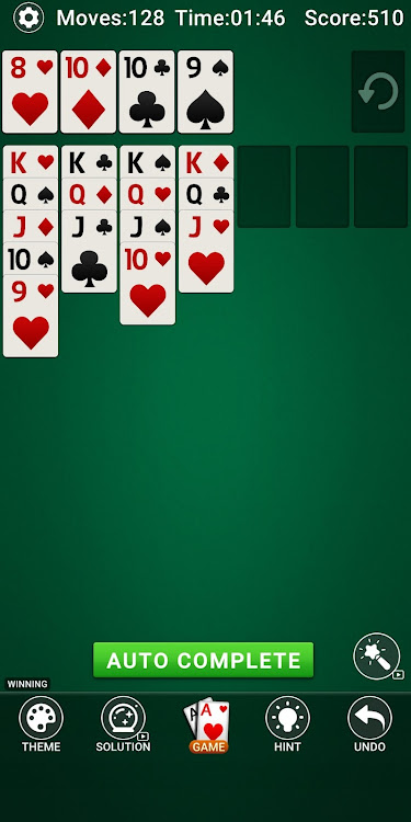 #5. Solitaire Classic - 2024 (Android) By: Standard Puzzle