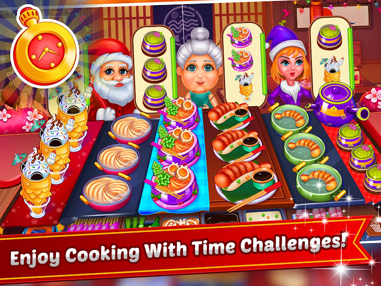 #9. Christmas Diary - Cooking Game (Android) By: Sweet Games LLC