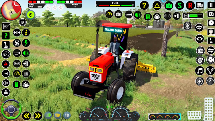 #5. Tractor Farming Games 2023 (Android) By: Vine Gamers Inc.