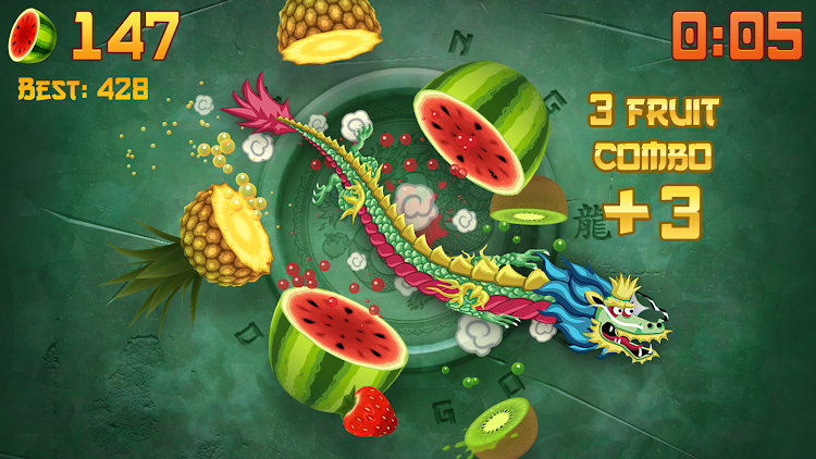 #4. Fruit Ninja® (Android) By: Halfbrick Studios