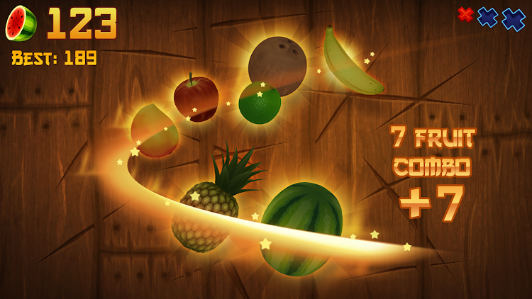 #5. Fruit Ninja® (Android) By: Halfbrick Studios