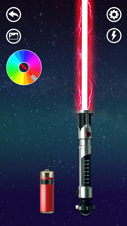 #7. Lightsaber & Taser Prank Games (Android) By: Kidzfunstudioz