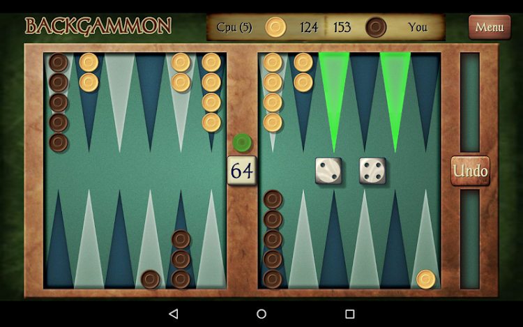 #9. Backgammon (Android) By: AI Factory Limited