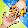 Slap Hand : Red Hand icon