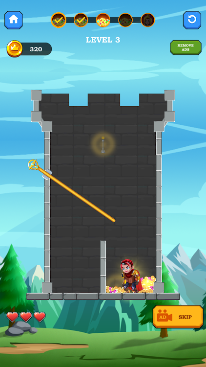 #4. Rescue King (Android) By: Busy Gamers