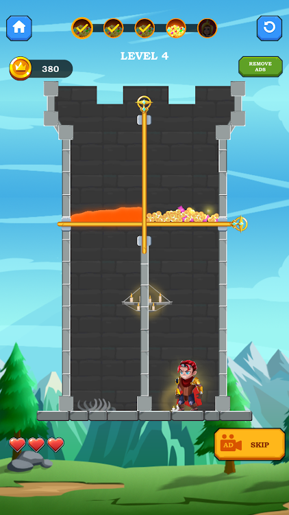 #6. Rescue King (Android) By: Busy Gamers