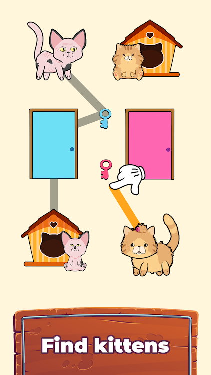 #2. Cat Rush Puzzle: Draw To Save (Android) By: Commandoo Jsc