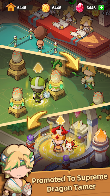 #6. Idle Dragon School—Tycoon Game (Android) By: MAGIC SEVEN CO., LIMITED