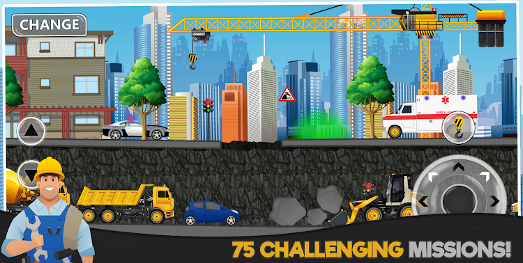 #2. Construction World Build City (Android) By: Magic Wand Studios