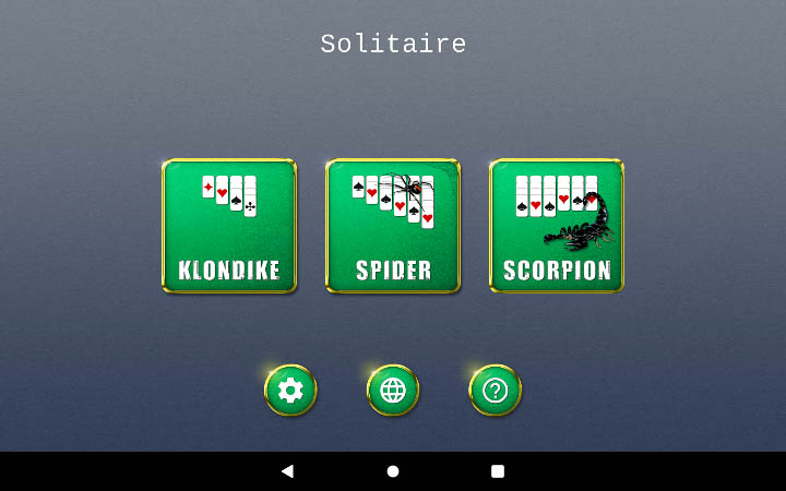 #7. Solitaires (Android) By: Yura Card Games