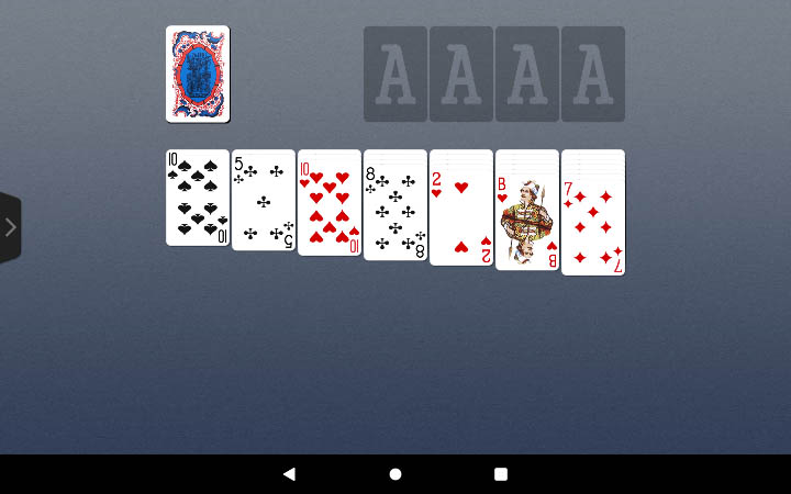 #8. Solitaires (Android) By: Yura Card Games