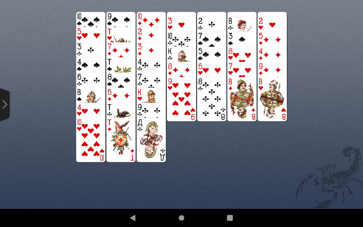 #10. Solitaires (Android) By: Yura Card Games