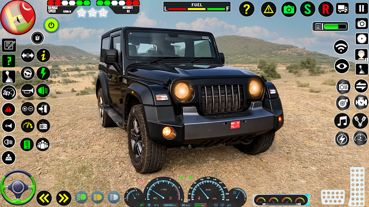 #2. Offroad Jeep Game Jeep Driving (Android) By: Games Coder