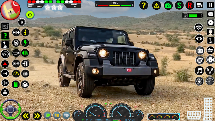 #3. Offroad Jeep Game Jeep Driving (Android) By: Games Coder