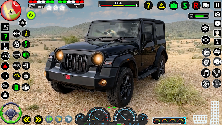 #4. Offroad Jeep Game Jeep Driving (Android) By: Games Coder