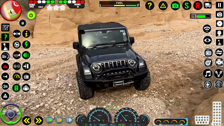 #6. Offroad Jeep Game Jeep Driving (Android) By: Games Coder