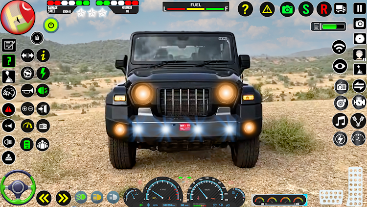 #7. Offroad Jeep Game Jeep Driving (Android) By: Games Coder