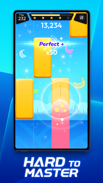 #3. Rhythm Rush - Piano Music Game (Android) By: Boom Studio Limited