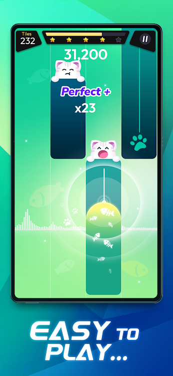 #8. Rhythm Rush - Piano Music Game (Android) By: Boom Studio Limited