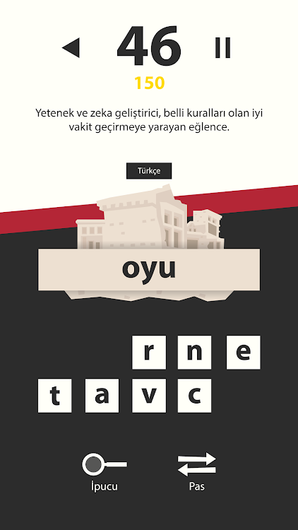 #4. Türkçe Sözlük Oyunu (Android) By: Aydemav Studio