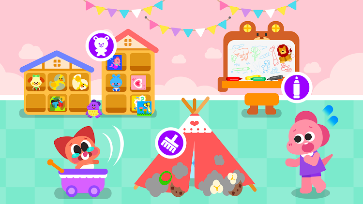 #2. Cocobi Home Cleanup - for Kids (Android) By: KIGLE