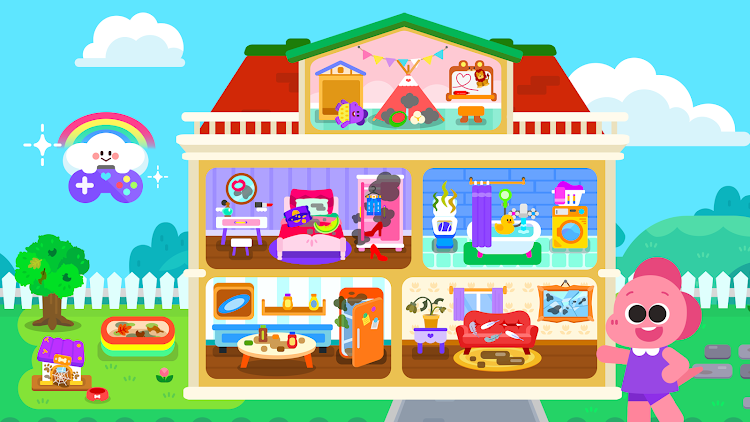 #6. Cocobi Home Cleanup - for Kids (Android) By: KIGLE