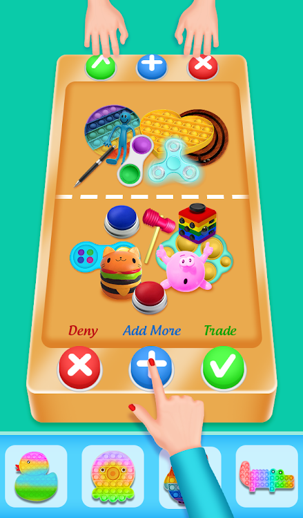 #6. Fidget Trading-Pop it Fidget (Android) By: Tinda Games