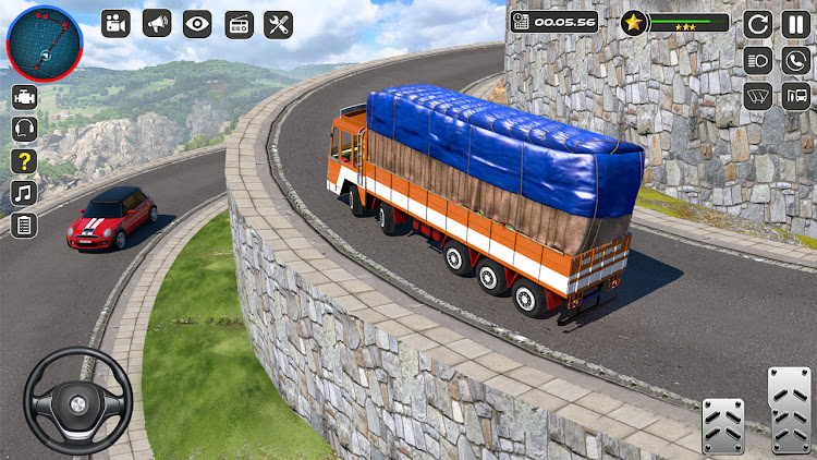 #2. Indian Truck Driver Game (Android) By: AppsZoo