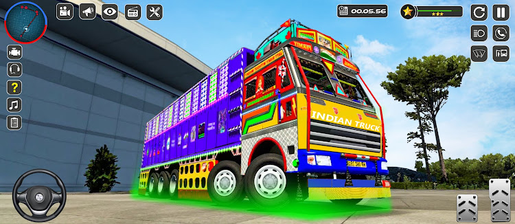 #7. Indian Truck Driver Game (Android) By: AppsZoo