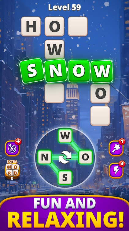 #6. Wonder Words Link: Word Puzzle (Android) By: Mystic Mage Studios