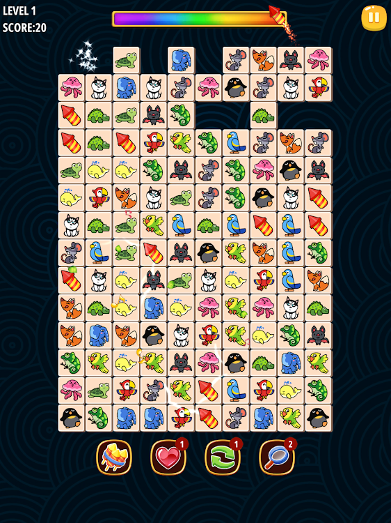 #7. Animal Link-Connect Puzzle (Android) By: Albayoo